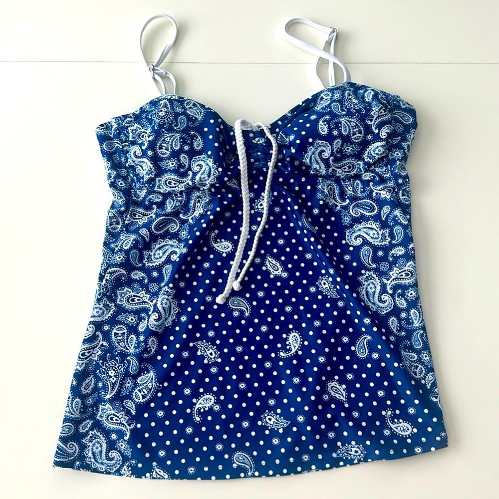 Arizona Jeans Paisley Tankini Top